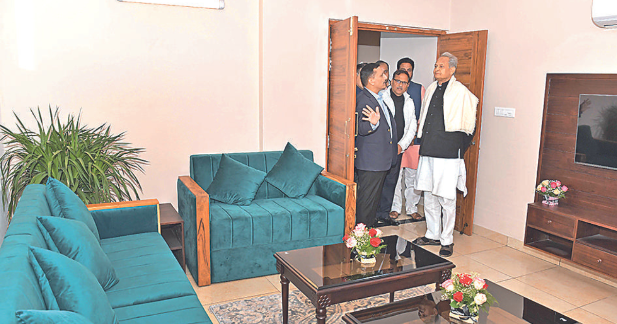 CM inspects MLA flats, hails RHB for magnificent design